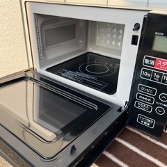 新品同様■2023年製 フラット庫内 電子レンジ Haier K...