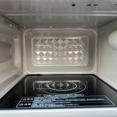 新品同様■2023年製 フラット庫内 電子レンジ Haier KS-MW22F18■ハイアール 50/60Hz共用 単機能電子レンジ 黒 ブラックの画像