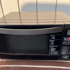 新品同様■2023年製 フラット庫内 電子レンジ Haier KS-MW22F18■ハイアール 50/60Hz共用 単機能電子レンジ 黒 ブラックの画像