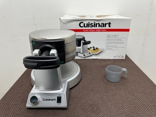 クイジナート　Cuisinart　ベルギーワッフル　ワッフルメーカー　１８０度回転　WAF-F20