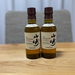 山﨑　ウイスキー　ミニボトル 2本　　