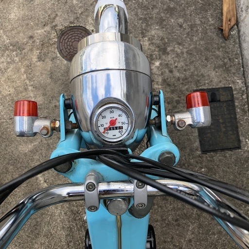 トモス　TOMOS スカイブルー　65cc　艶あり綺麗