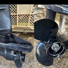 トーハツ製　船外機　9.8馬力 ジャンク品の画像
