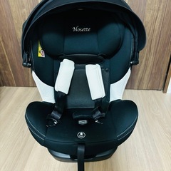 日本育児　Nosette Long ノセッテロング　ISOFIX ブラックの画像