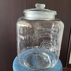 ガラスジャー ガラス瓶 7L 米びつ 美品の画像