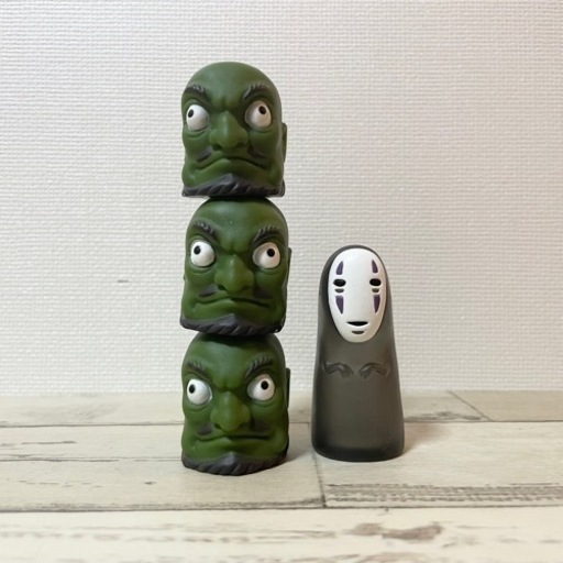 千と千尋　かしら3体+カオナシセット