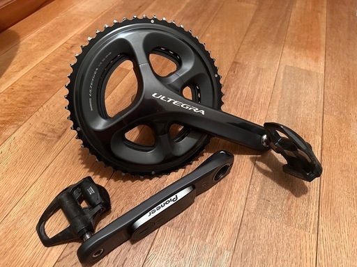 アルテグラ ULTEGRA FC-6800 クランクセット パワーメーター　172.5mm 52/36T  美品
