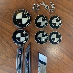 BMWエンブレム　白黒6点セット