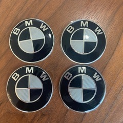 BMWエンブレム　白黒6点セットの画像