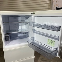 AQUA アクア ノンフロン冷凍冷蔵庫 238L AQR-SV24HBK 3ドア 冷蔵庫