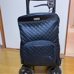 高齢者 ショッピングカート 黒