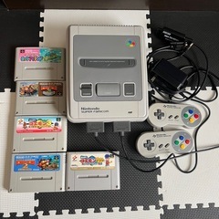 スーパーファミコン　カセット付き