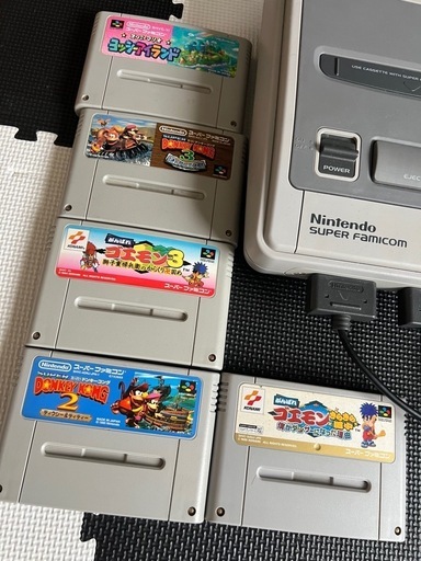 スーパーファミコン　カセット付き