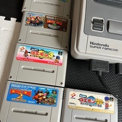 スーパーファミコン　カセット付きの画像