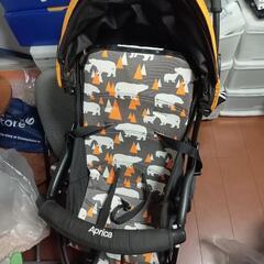 【本日終了予定】(アップリカ)B型ベビーカーの画像