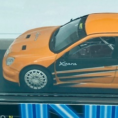 a0813605 SOLIDO シトロエン クサラ チューニングカー仕様 1/43 オレンジ CITROEN XSARA フランス製 フィギュア おもちゃ コレクション 未の画像