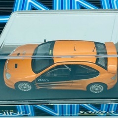 a0813605 SOLIDO シトロエン クサラ チューニングカー仕様 1/43 オレンジ CITROEN XSARA フランス製 フィギュア おもちゃ コレクション 未の画像