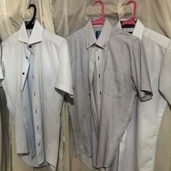3枚500円  半袖　メンズ　ワイシャツbrick house