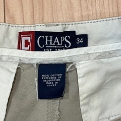 CHAPS チャップス　カーゴハーフパンツ　34インチの画像
