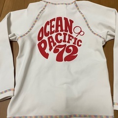 子供服110　ラッシュガード　オーシャンパシフィックの画像