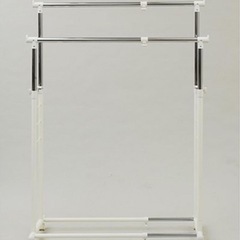 山善 ハンガーラック ダブルの画像