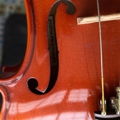 最終値下げ　ルドルフ・フィドラーGOF　4/4 　 AT.SALDO弓付 Rudolph Fiedler “GOF Violin Set” - 弦楽器コンシェルジュ