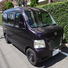 込プライス１４万６千円 バモスホビオ M ＡＴ (HM3) 修復無し 実走行７３千ｋｍ タイベル済 検２年可 機関良好の画像