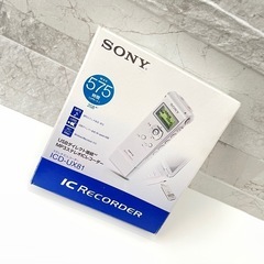【超美品・元箱有】SONY ボイスレコーダー ICレコーダーの画像