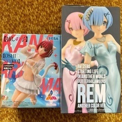 クレーンゲームの景品のフィギュア