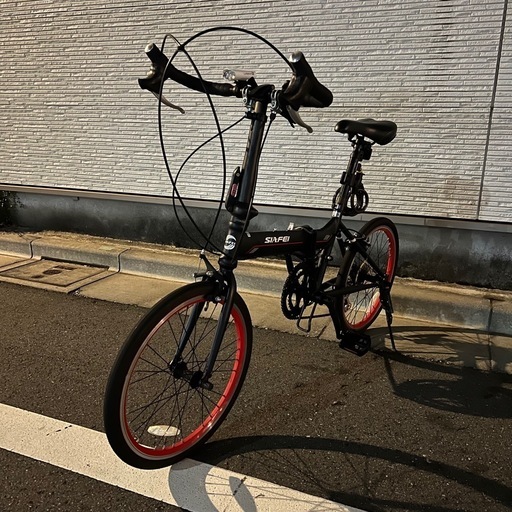 メンテナンス完了！ 【SIAFEI シアフェイ】 折りたたみ 自転車 ミニベロ キャットアイ