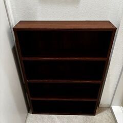 【決まりました】アイリスオーヤマ　ダークブラウン　ラック　本棚の画像