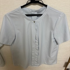 レディース　オフィス　トップス　半袖　L