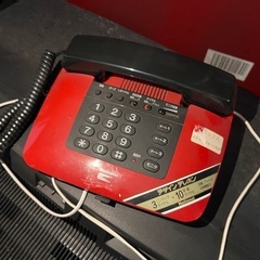 ジャンク品ナショナル固定電話