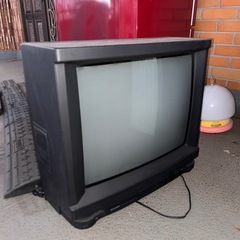 ジャンク品シャープブラウン管テレビ