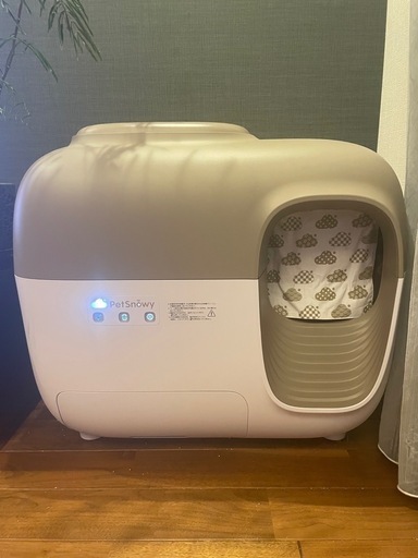 猫用 自動トイレ ゴミ袋、猫砂付き