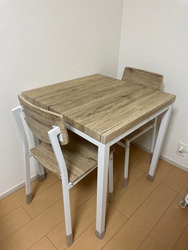 ダイニングテーブルセット　2人用