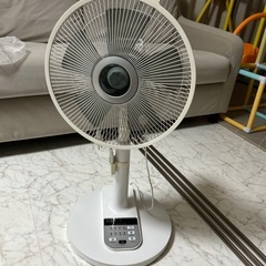 扇風機　リモコン付きの画像