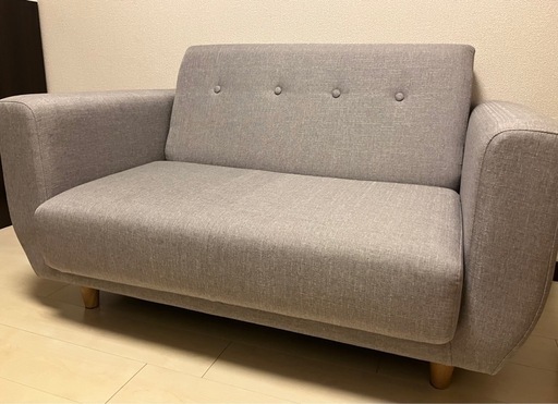 【お引渡し先決定】ソファベッド 2人掛け