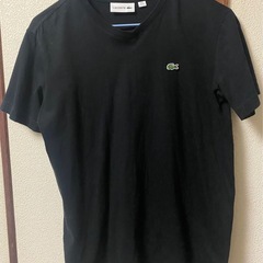 ラコステ　黒Tシャツ