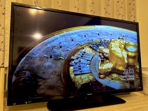 SHARP 40V型テレビ