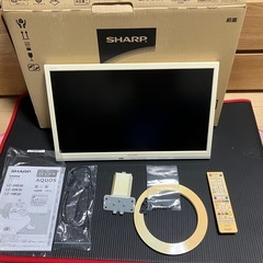 SHARP AQUOSテレビ　2016年製　B-CAS付属