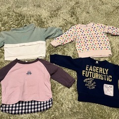 子供服 90サイズ 秋冬の画像
