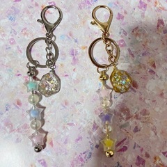 JS.JC向け？星づくしのキーホルダー⭐️💎