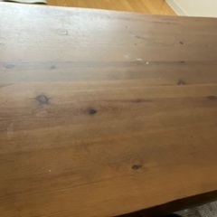 定価10万の高級な木材を使用しているローテーブル中古ですの画像