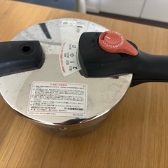 【中古/説明書あり/箱無し】パール金属　片手圧力鍋 