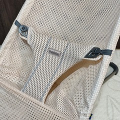 値下げ！【美品】ベビービョルン　ブリスエアー　バウンサー　メッシュ　ピンクの画像