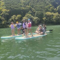 岐阜・恵那　サップ体験　1組限定のプライベートツアー　大自然の中で究極のリラックス体験！心躍るSUPツアーと贅沢な自然時間をお届けします。の画像