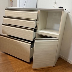 9/15迄❗️美品！120　キッチンカウンター　キッチンボードの画像