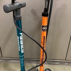 自転車用空気入れの画像