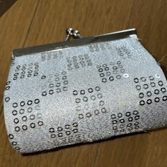 スパンコールがま口財布の画像